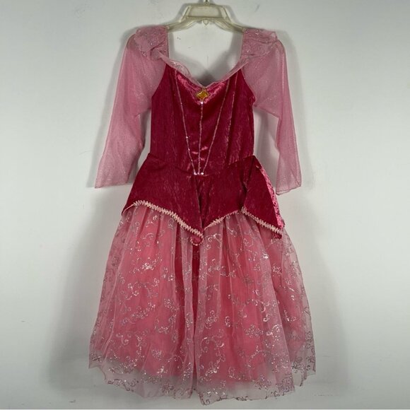 ❤️ Disney Enchanting Pink Princess Costume Size L (10/12) - Picture 1 of 8